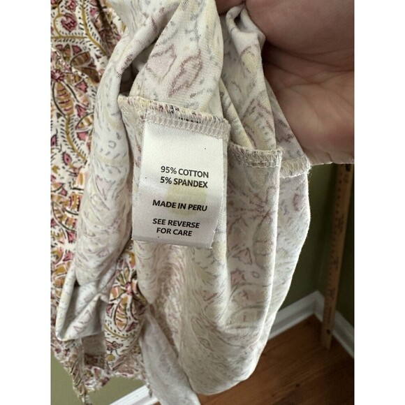 Spartina 449 Alisa Wrap Dress Sz S Mini Floral Coastal Beach Resort Vacation - Picture 8 of 12